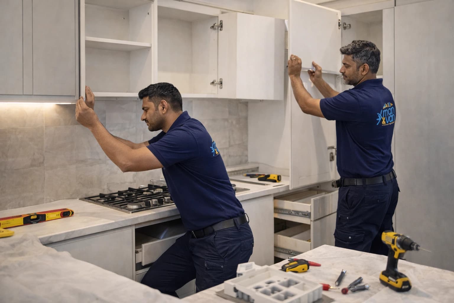 Modular Kitchen Fit-Out and Cabinet Installation